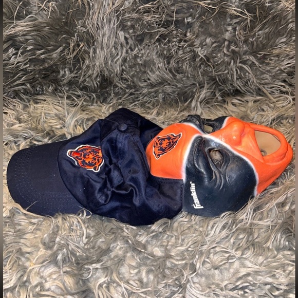 RARE NFL CHICAGO BEARS
FRANKLIN Rally Fan MASK
Fan Rally CAP HTF Collectible - Picture 13 of 13